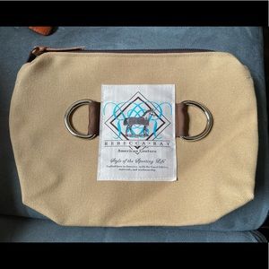Rebecca Ray Designs Canvas Clutch Bag